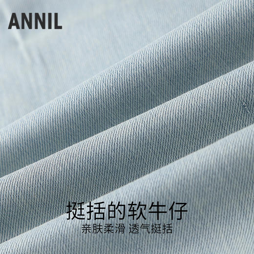 女童牛仔单裤夏季新款安奈儿童装EG626768 商品图2