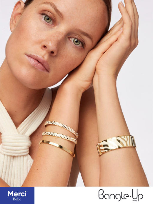 Bangle Up法国小众珐琅首饰 2024春季新款Zebra系列 手镯 手环 商品图3