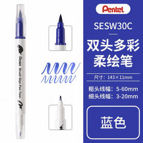 派通彩色双头柔绘笔SESW30C-T103