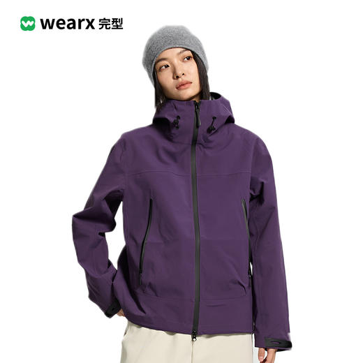 完型丨硬壳冲锋衣 男女款多色可选【每件赠完型男袜1盒】 商品图3
