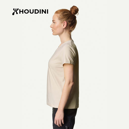 HOUDINI胡丁尼 Cover Tee II代守护女户外26夏季防晒圆领短袖T恤 840097 商品图6