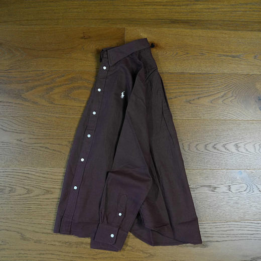 【秒杀价已调 直接拍】原单 Polo Ralph Lauren 亚麻女士 小马标刺绣 长袖衬衫 把夏日海风穿在身上 商品图11