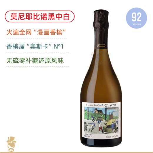 红遍全网的“漫画香槟”！香槟届“奥斯卡”N°1！沙鸥香槟系列合集 Champagne Chavost 【蕞新酒标版本】 商品图2