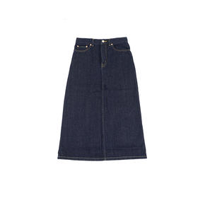 YAECA 31denim-05(Woman) 10oz轻薄棉麻混纺女装牛仔半身裙