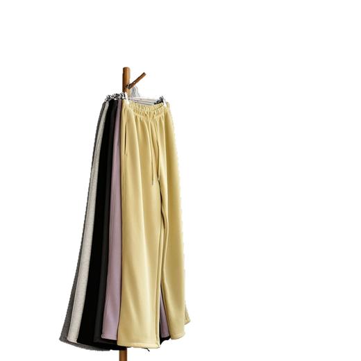 【春秋空气裤】26春女装新空气棉阔腿束脚两穿棉质休闲运动卫裤！ 商品图4