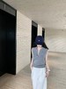 F031002早春新款松弛老钱风polo领无袖羊毛背心针织上衣 商品缩略图13