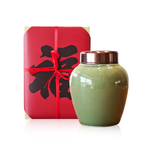 【自营】云河自然味茶精致轻奢普洱熟茶 【福】2006宫廷熟散礼罐 120g 商品图1