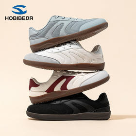 HOBIBEAR宽头鞋男鞋阿甘鞋春秋休闲轻便软底滑板鞋运动鞋