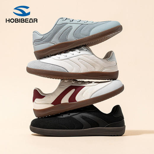 HOBIBEAR宽头鞋男鞋阿甘鞋春秋休闲轻便软底滑板鞋运动鞋 商品图0