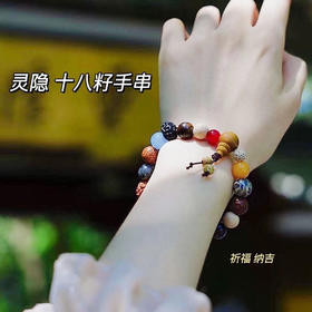 【万人求的灵隐寺十八籽手串】财运 事业 爱情 学业 都可求