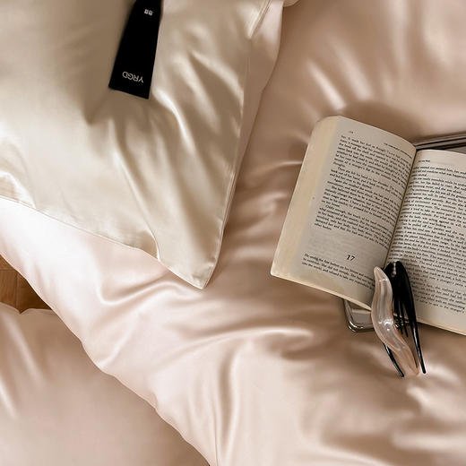 丝滑凉感~兰精天丝棉床上四件套A类春夏季丝滑莱赛尔被套床单轻奢2026新款 商品图1