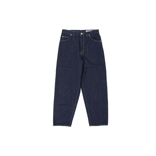 YAECA 34denim-05(Man) 10oz轻薄棉麻混纺男装宽松锥形牛仔裤 商品图0