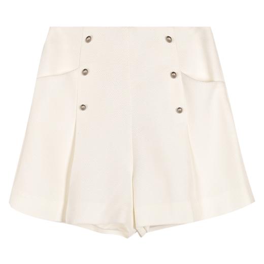 剩L 米思阳新款高腰显瘦新款百搭宽松短裤休闲裤子1R21AH0608 商品图4