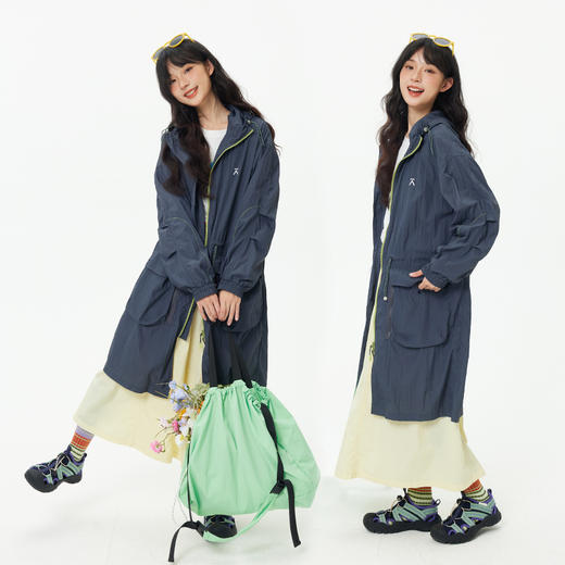 【出游季特惠-春夏新品】ACMEITEM爱棵米-连帽风衣GAH3081002A 商品图2