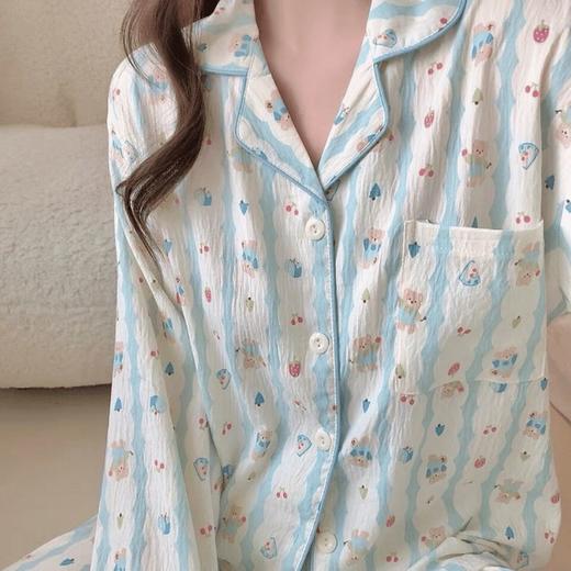 【有22种花色款式唉！！！长袖长裤睡衣套装】家居服两件套 商品图1