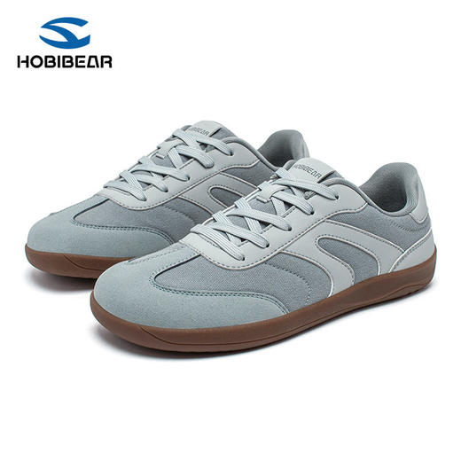 HOBIBEAR宽头鞋男鞋阿甘鞋春秋休闲轻便软底滑板鞋运动鞋 商品图4