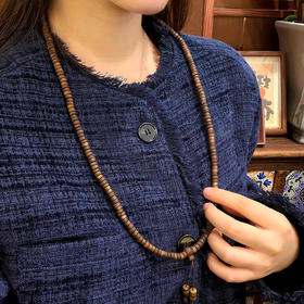 ²【沉香溯源-99沉长串高品手工算盘珠】18克+6mm奇楠沉香手串 多样性发其一 ( 24小时鉴赏期 ) HM02-CRMM-DBCX