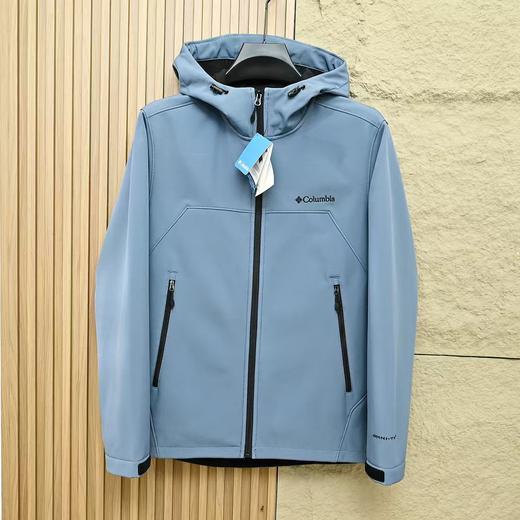 精工刺绣 加绒加厚 Columbia / 哥伦比亚春季秋冬季软壳加绒连帽冲锋衣防水防风内里加绒加厚款！ 商品图5