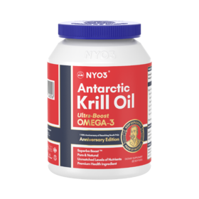 推荐入三瓶更划算  NYO3诺威佳磷虾油56%海洋磷脂【60粒】  A-2248 （效期29年8月）