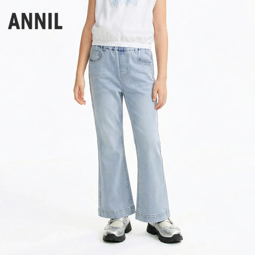 女童牛仔单裤夏季新款安奈儿童装EG626770 商品图2