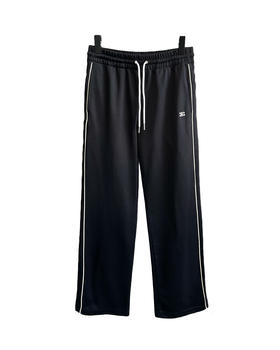 中性款织带刺绣休闲裤长裤 可配套装he008