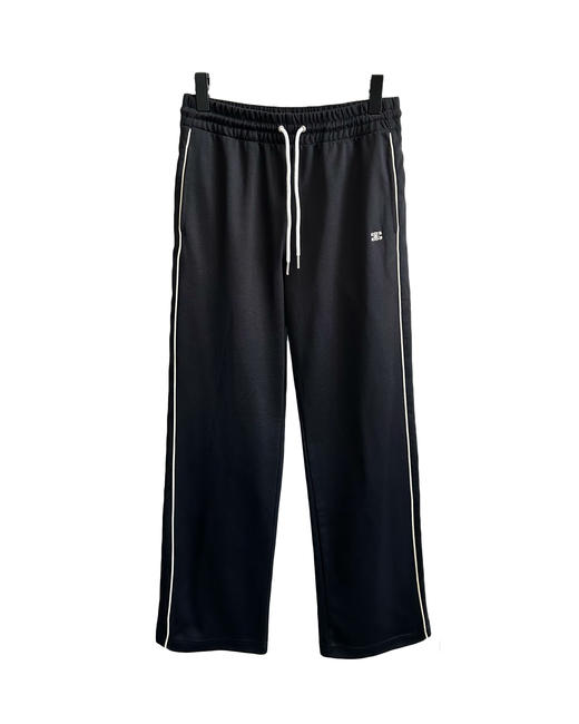 中性款织带刺绣休闲裤长裤 可配套装he008 商品图0