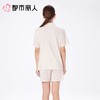 都市丽人睡衣女士睡衣薄家居服睡衣女士棉质短袖套装有杯垫女装短袖短裤LHC1C4 商品缩略图3