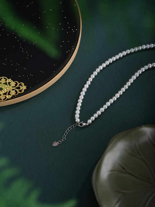 子佩集【柔情豆蔻】珍珠惜王妃项链【XXXL025】白玉髓豆角2602 商品图4