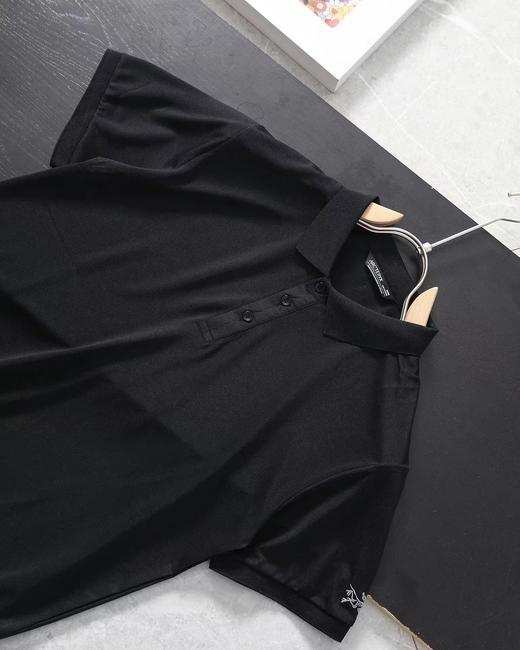 F031035男士刺绣袖口小标凉感冰丝速干T恤短袖polo衫 商品图6