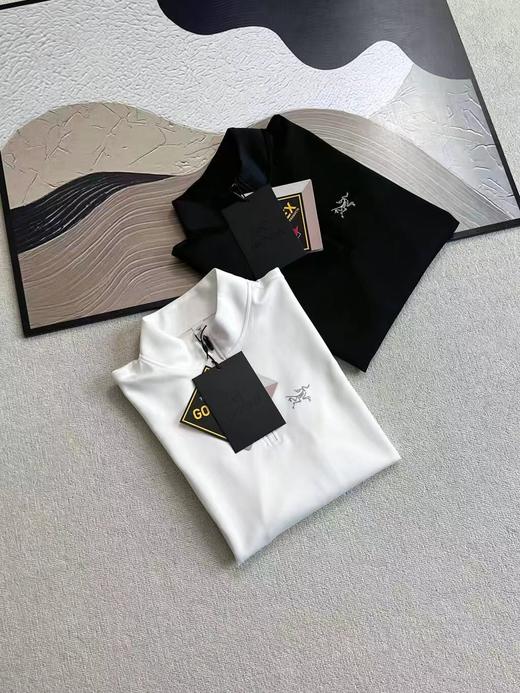 F031039立领半拉链运动打底衫长袖T恤户外休闲衫 商品图1