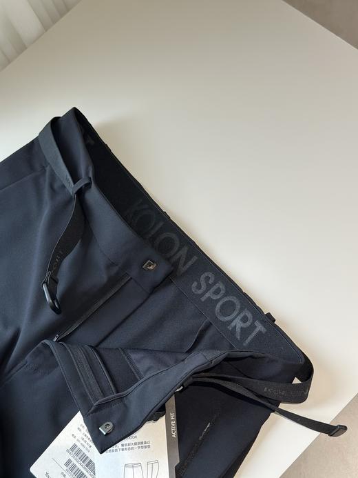 点此购买 可隆春秋新季男士配腰带款防泼水梭织运动长裤 ye 341778 商品图7