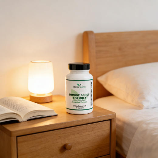美国Herb's Secret IMMUNE BOOST FORMULA健康活力营养胶囊60粒 MIAN 免 商品图7
