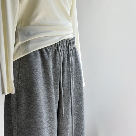 【春秋空气裤】26春女装新空气棉阔腿束脚两穿棉质休闲运动卫裤！ 商品图3