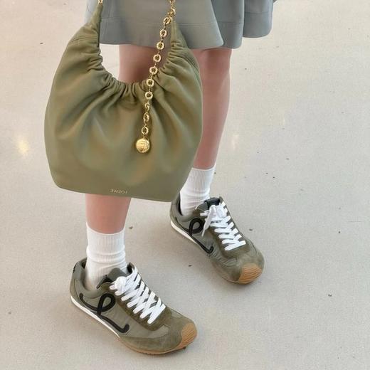 增高3cm！【大幂幂同款 】明星同款 英国XGXC春季新款秀气简约拼色真皮阿甘鞋德训鞋(XG2619)  真皮芒果头鞋 休闲百搭鞋 商品图6