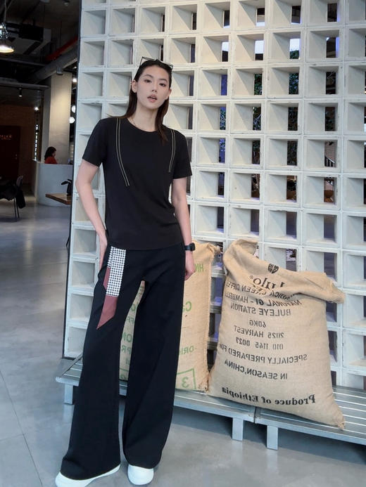 【纸片人系列】噢蜜ooomeooo假两件高弹T 商品图4