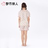 都市丽人睡衣女士睡衣薄家居服软绵绵印花睡衣女士软绵绵短袖套装女装短袖短裤+长裤LHC5A2 商品缩略图2