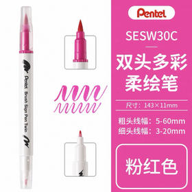 派通彩色双头柔绘笔SESW30C-T109