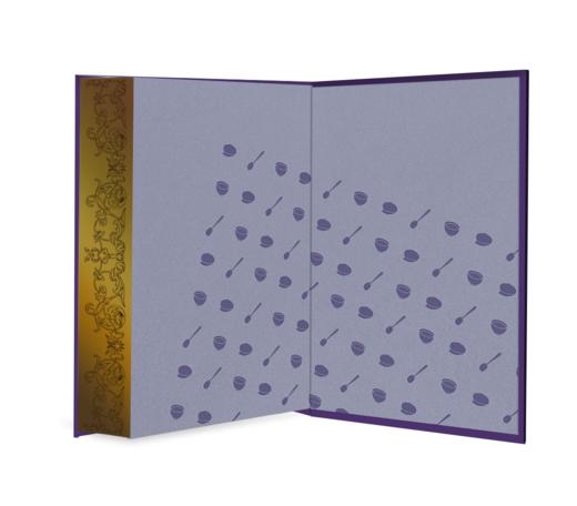 【真皮定制款】《雾都孤儿》，封面紫色山羊皮装订，书口三面鎏金+丝印花纹，欧式竹节 商品图2