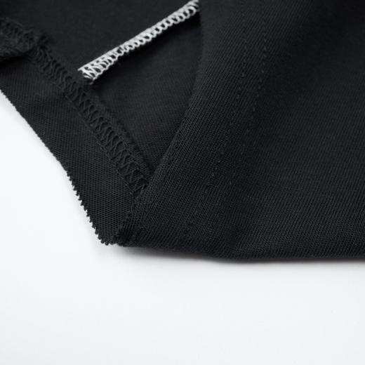 PINLI品立2026夏季新款男士宽松圆领短袖T恤纯色休闲打底上衣潮牌GD262111015 商品图5