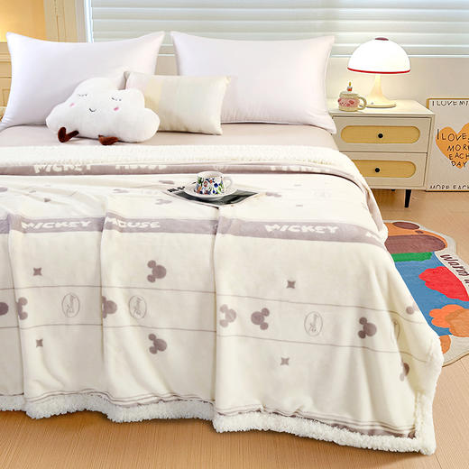 【632优选】迪士尼·米奇印象双绒毯-SH1015 商品图8