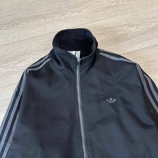 F031009男女同款美式复古条纹翻领休闲运动舒适百搭时尚夹克 商品图12