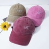 F031016刺绣款男女同款纯棉怀旧软顶时尚百搭清爽舒适可水洗棒球帽 商品缩略图2
