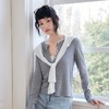 SPLELED  miu系天丝羊毛圆领开衫 9752  美丽诺羊毛+兰精天丝+伊士曼醋酸纤维天丝羊毛 醋酸小开衫 轻盈如羽 商品缩略图8
