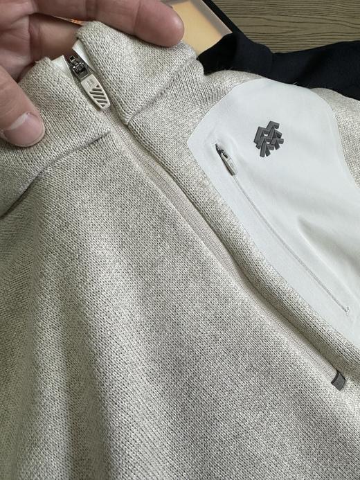 点此购买 可隆春秋季男士户外加绒小立领半拉链运动针织长袖打底衫 hbj 341847 商品图10