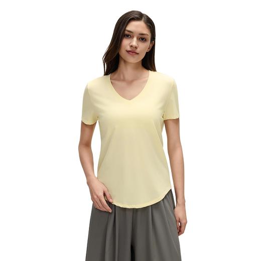 【燃脂计划】瑜伽服短袖跑步运动t恤女宽松显瘦训练健身上衣夏季薄款D26087 商品图4