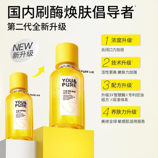 【陈梦推荐】羽素闭口水去粉刺糙皮控油保湿舒缓收毛孔湿敷爽肤水 商品图1