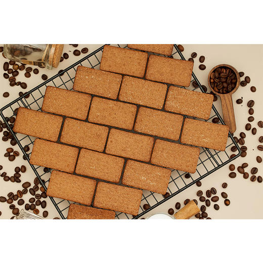 轻薄酥脆岩烧咖啡味薄脆饼干 商品图2