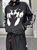 F031058复古风联名时尚印花运动休闲上衣外套立领夹克 商品缩略图8