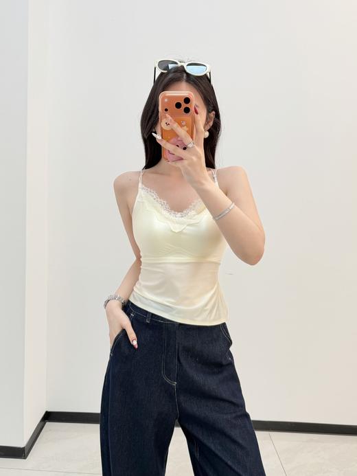 LP法式蕾丝缎面吊带 商品图2