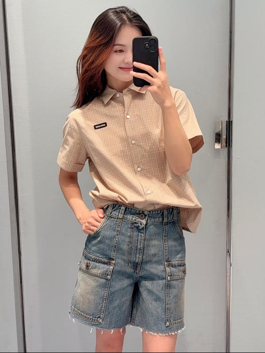 缪缪26Ss新款🔥工装牛仔短裤‼️ 商品图12